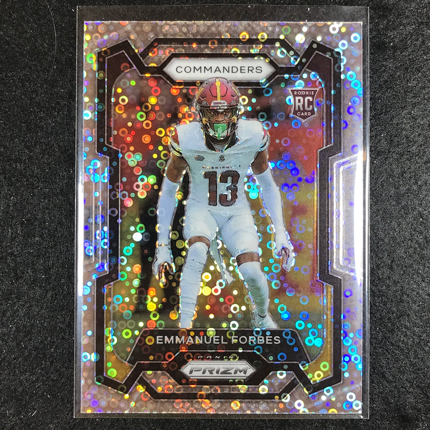 2023 Prizm Football EMMANUEL FORBES Rookie Base No Huddle #399