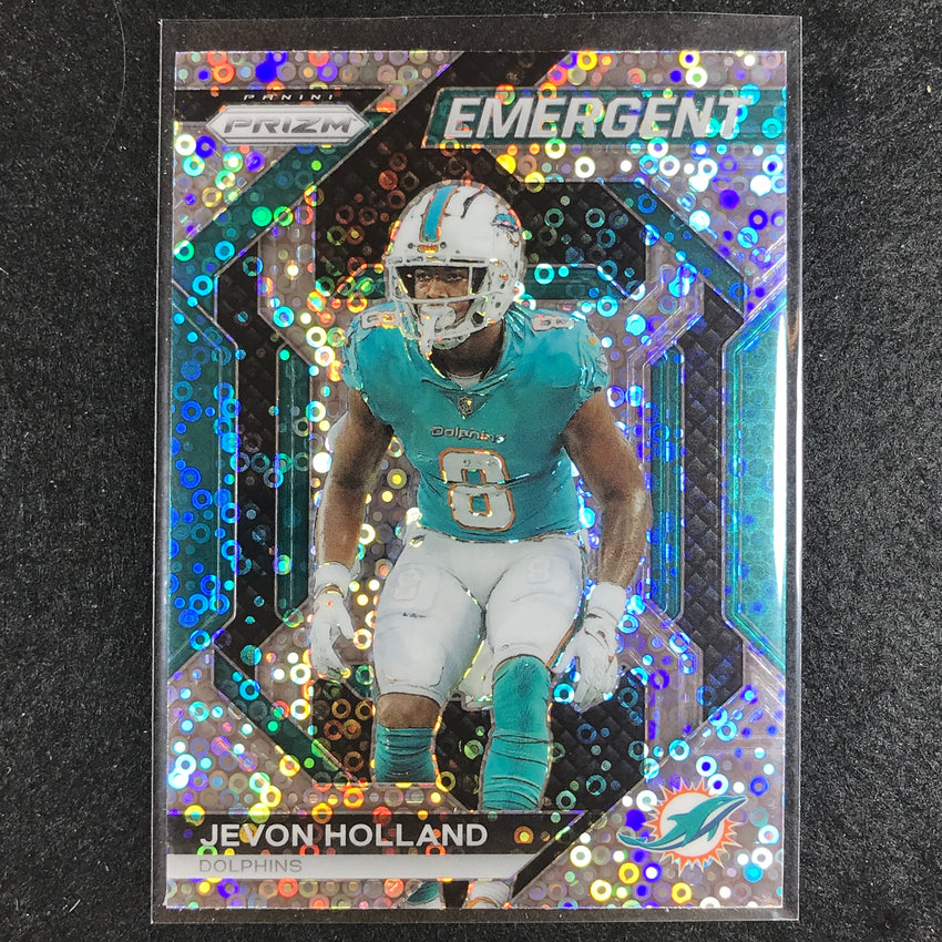 2023 Prizm Football JEVON HOLLAND Emergent No Huddle #12