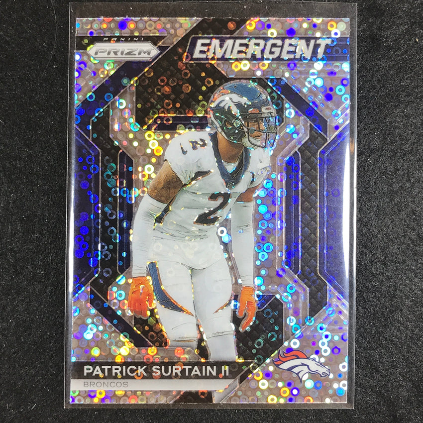2023 Prizm Football PATRICK SURTAIN II Emergent No Huddle #19