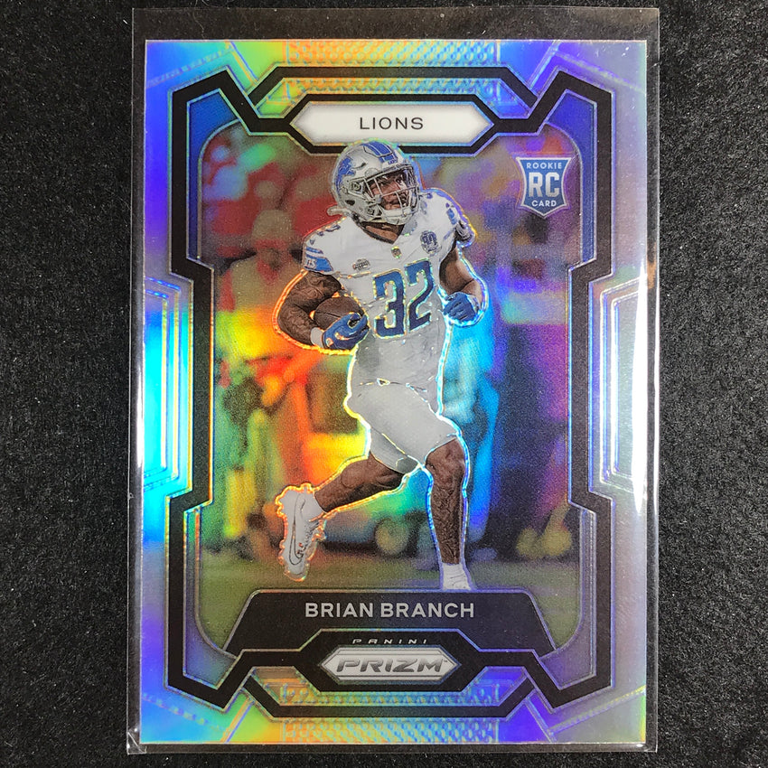 2023 Prizm Football BRIAN BRANCH Rookie Base Silver Prizm #328