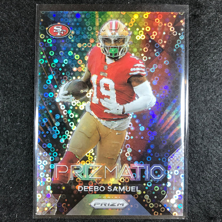 2023 Prizm Football DEEBO SAMUEL Prizmatic No Huddle #17