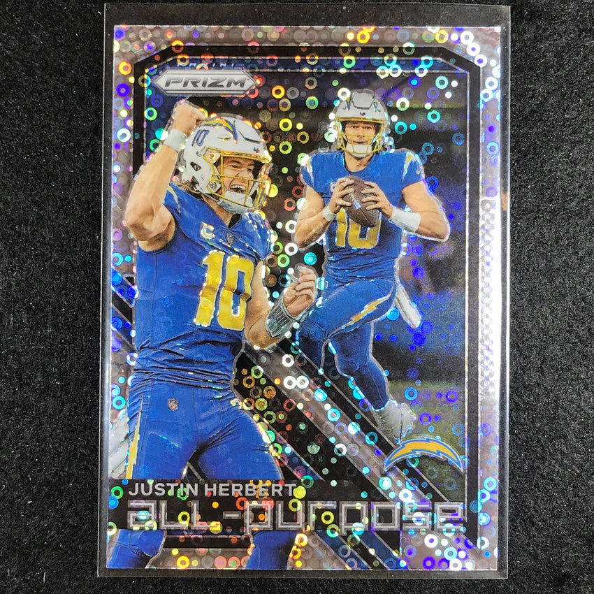 2023 Prizm Football JUSTIN HERBERT All Purpose No Huddle #JH