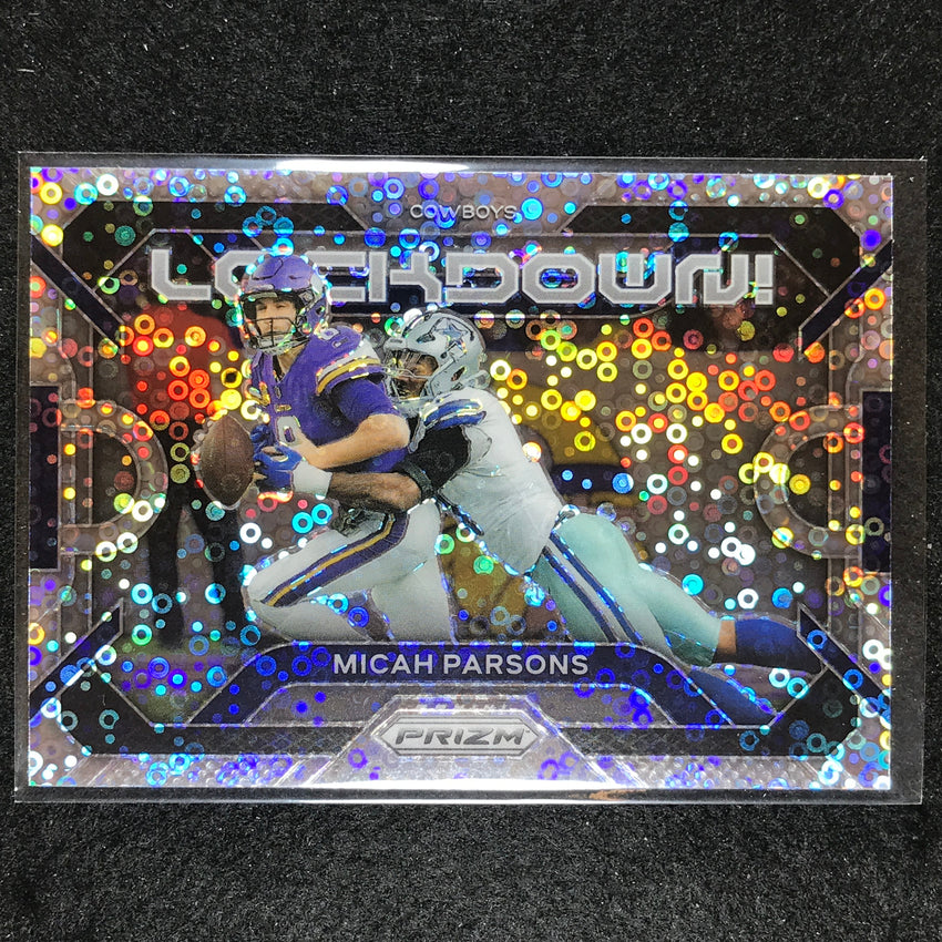 2023 Prizm Football MICAH PARSONS Lockdown! No Huddle #5