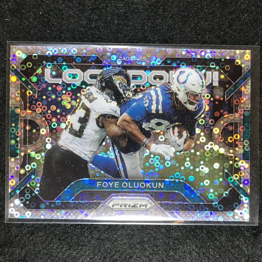 2023 Prizm Football FOYE OLUOKUN Lockdown! No Huddle #8