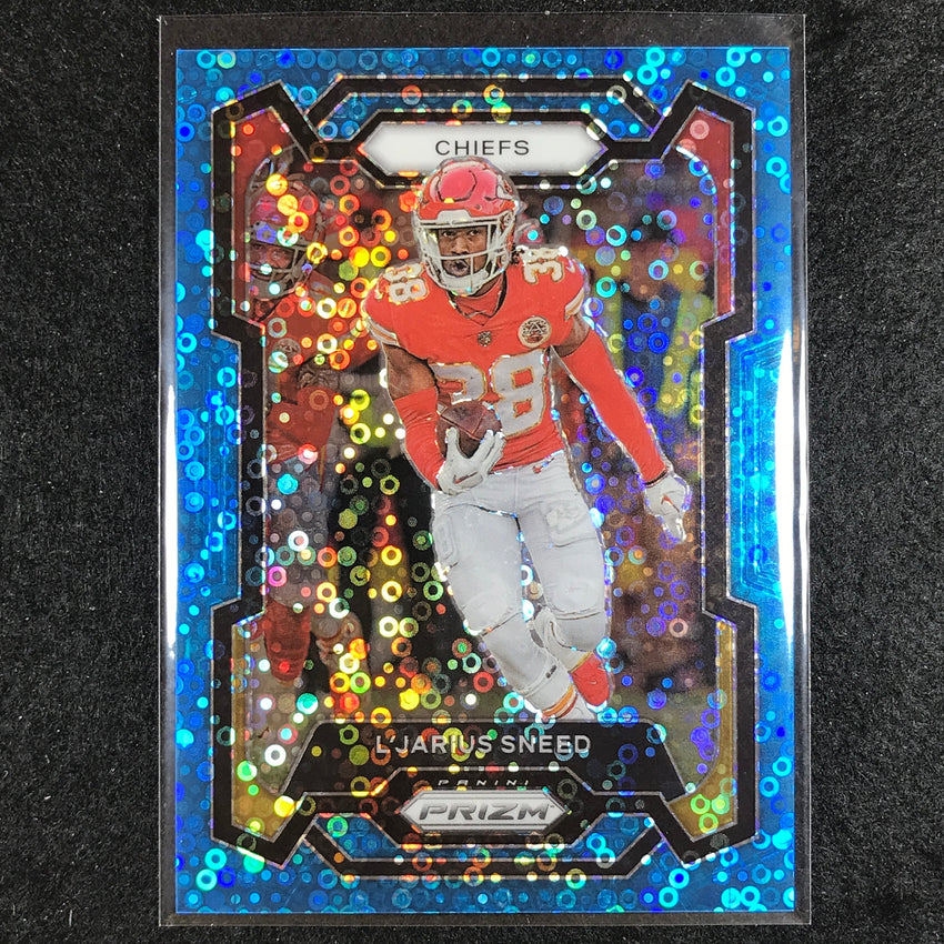 2023 Prizm Football Ljarius Sneed Base #Huddle Blue 60/95