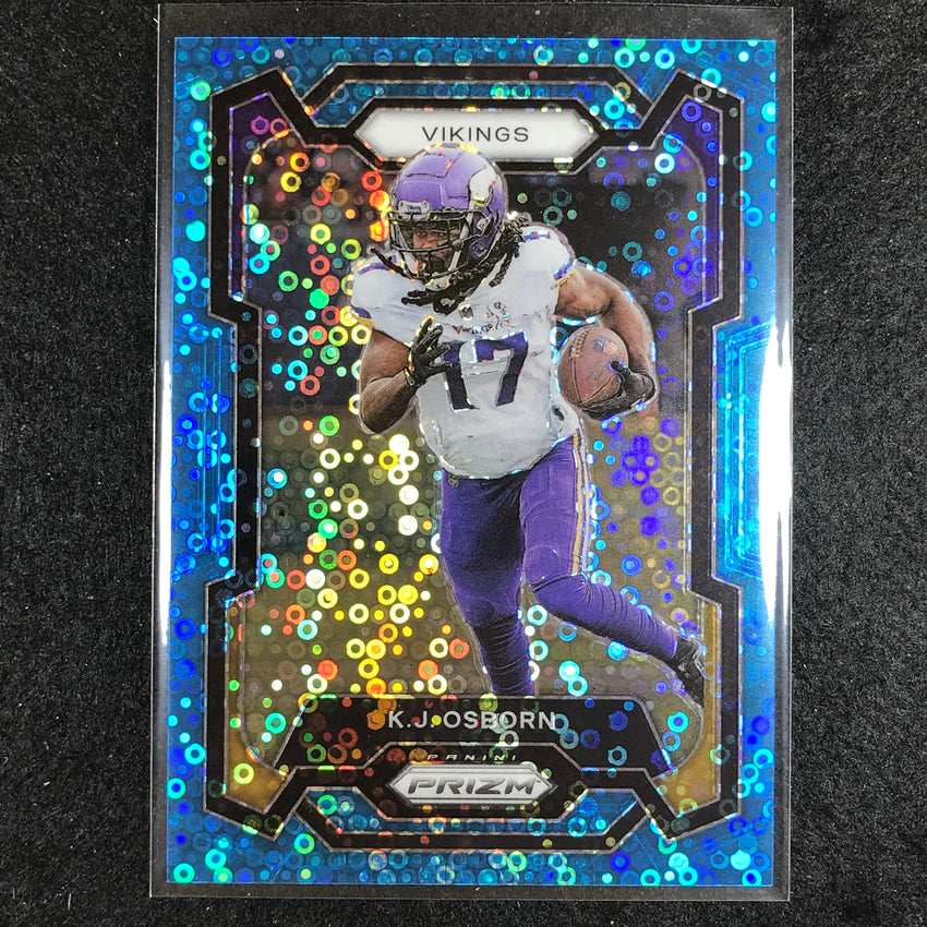 2023 Prizm Football K.J. OSBORN Base No Huddle Blue 12/95