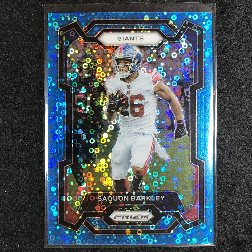 2023 Prizm Football SAQUON BARKLEY Base No Huddle Blue 78/95
