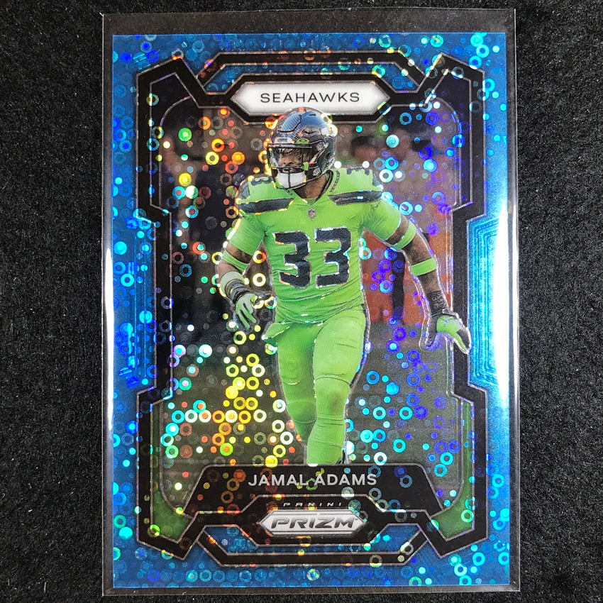 2023 Prizm Football JAMAL ADAMS Base No Huddle Blue 91/95