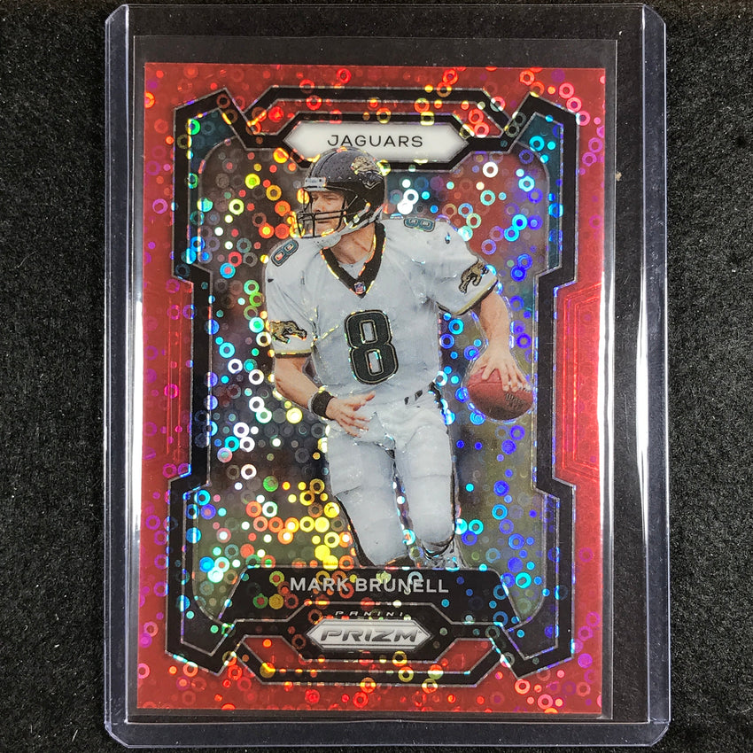 2023 Prizm Football MARK BRUNELL Base No Huddle Red 55/70