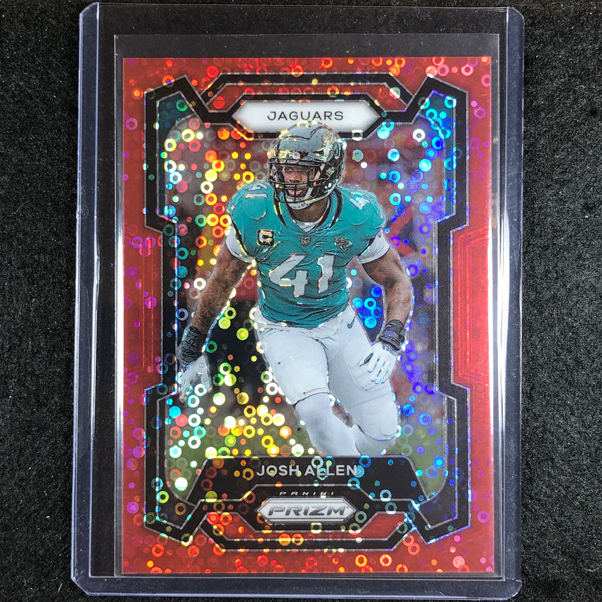 2023 Prizm Football JOSH ALLEN Base No Huddle Red 14/70