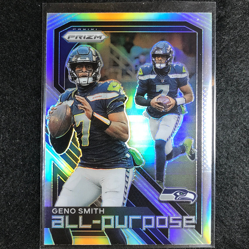 2023 Prizm Football GENO SMITH All Purpose Silver Prizm #GS