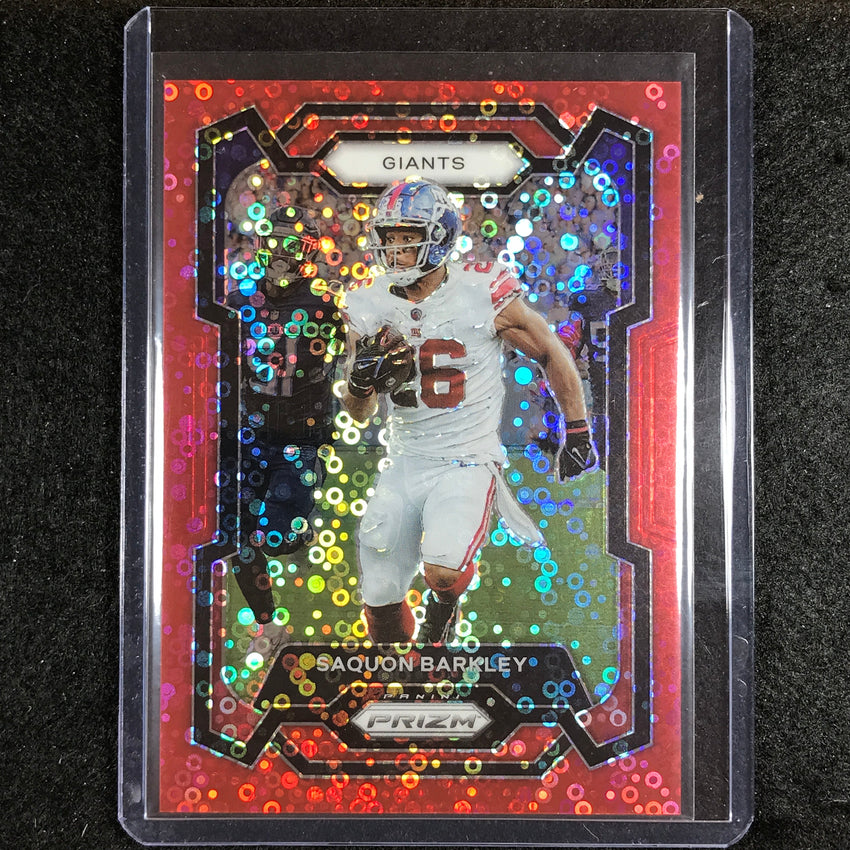 2023 Prizm Football SAQUON BARKLEY Base No Huddle Red 48/70