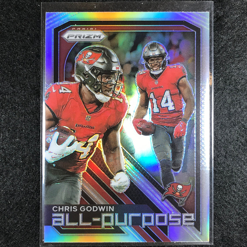 2023 Prizm Football CHRIS GOODWIN All Purpose Silver Prizm #CG