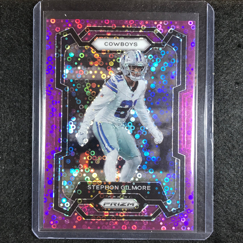 2023 Prizm Football STEPHON GILMORE Base No Huddle Purple 10/35