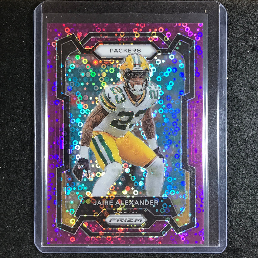 2023 Prizm Football JAIRE ALEXANDER Base No Huddle Purple 24/35