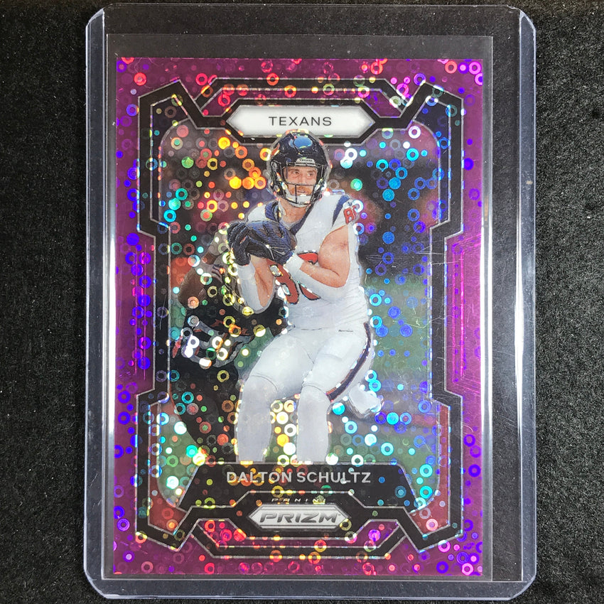 2023 Prizm Football DALTON SCHULTZ Base No Huddle Purple 33/35