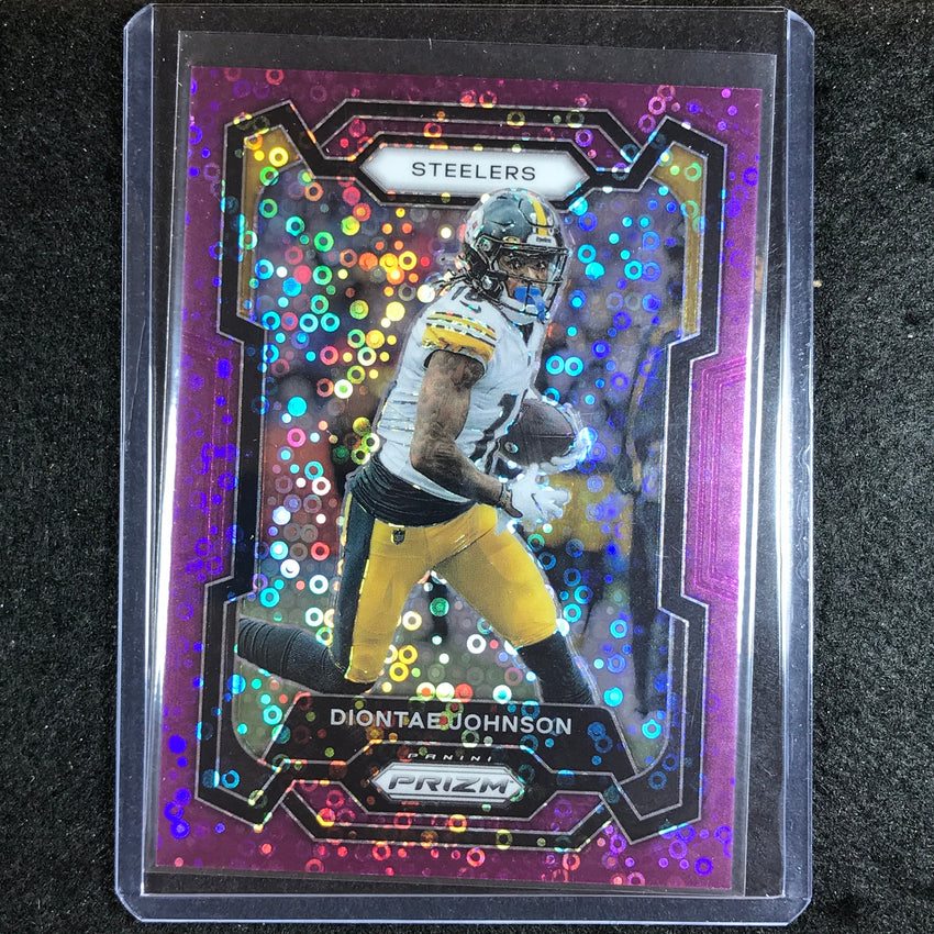 2023 Prizm Football DIONTAE JOHNSON Base No Huddle Purple 25/35