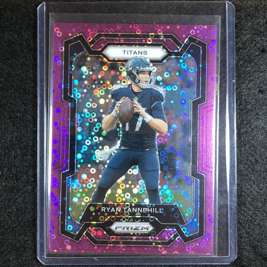 2023 Prizm Football RYAN HANNEHILL Base No Huddle Purple 26/35