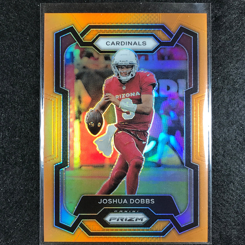 2023 Prizm Football Joshua Dobbs Base Orange 167/249