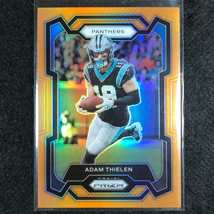 2023 Prizm Football Adam Thielen Base Orange 113/249