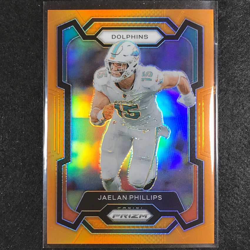 2023 Prizm Football Jaelan Phillips Base Orange 192/249
