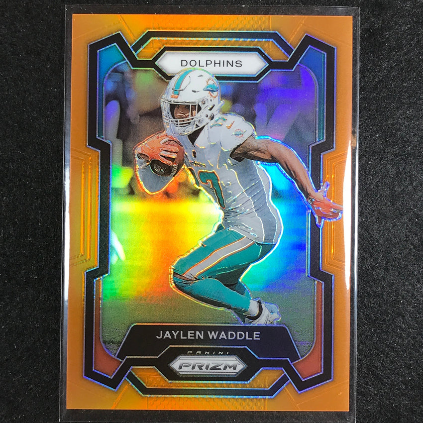 2023 Prizm Football Jaylen Waddle Base Orange 41/249
