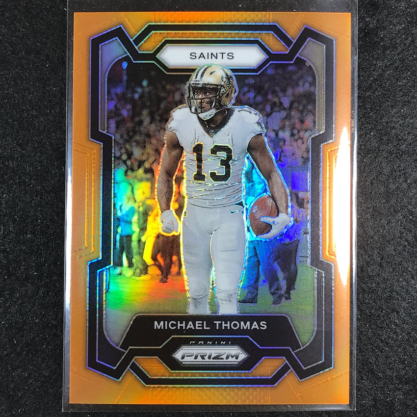 2023 Prizm Football Michael Thomas Base Orange 184/249