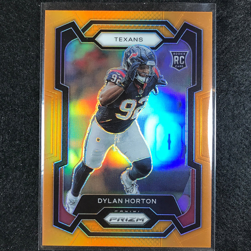 2023 Prizm Football Dylan Horton Rookie Base Orange 116/249