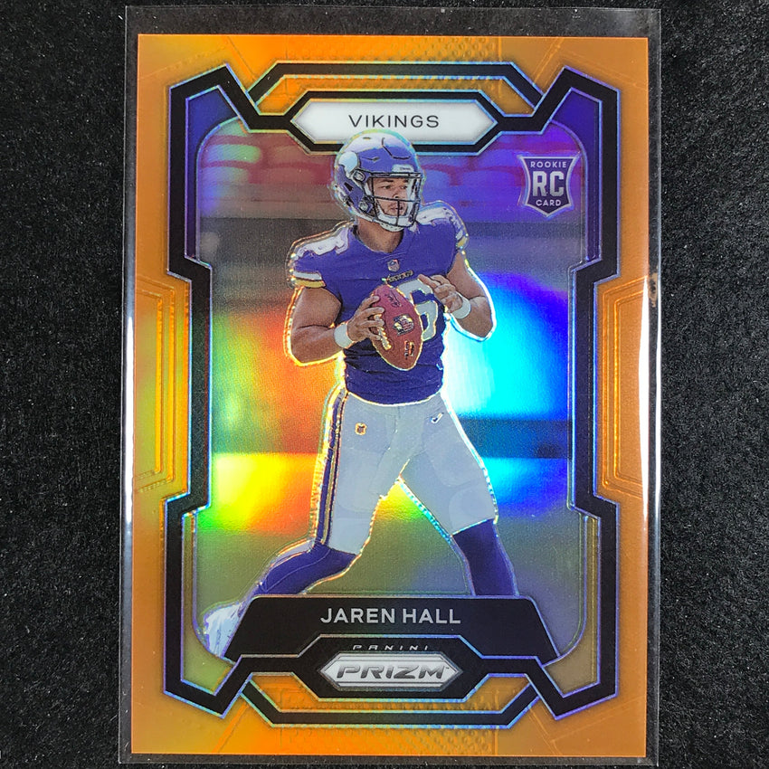 2023 Prizm Football Jaren Hall Rookie Base Orange 82/249