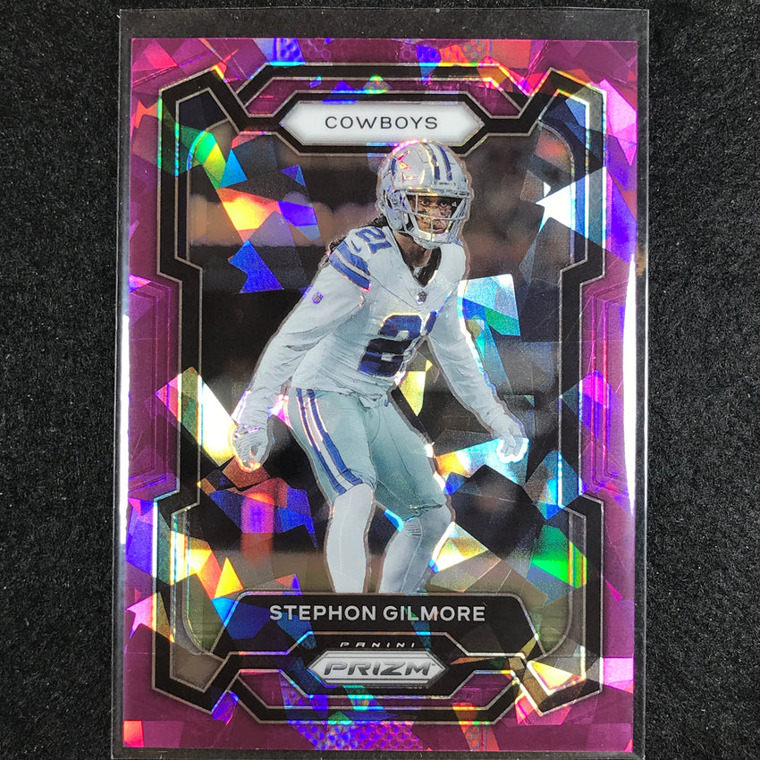 2023 Prizm Football Stephon Gilmore Base Purple Ice 103/225