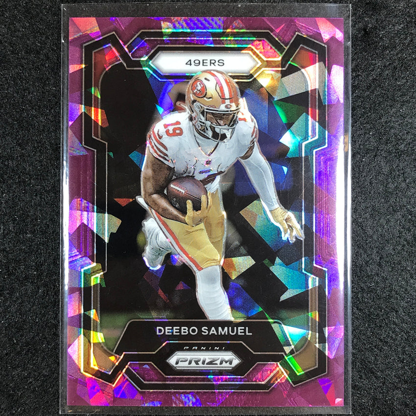 2023 Prizm Football Deebo Samuel Base Purple Ice 77/225