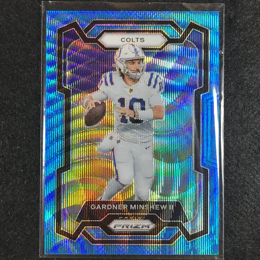 2023 Prizm Football Gardnew Minshew Ii Base Blue Wave 67/199