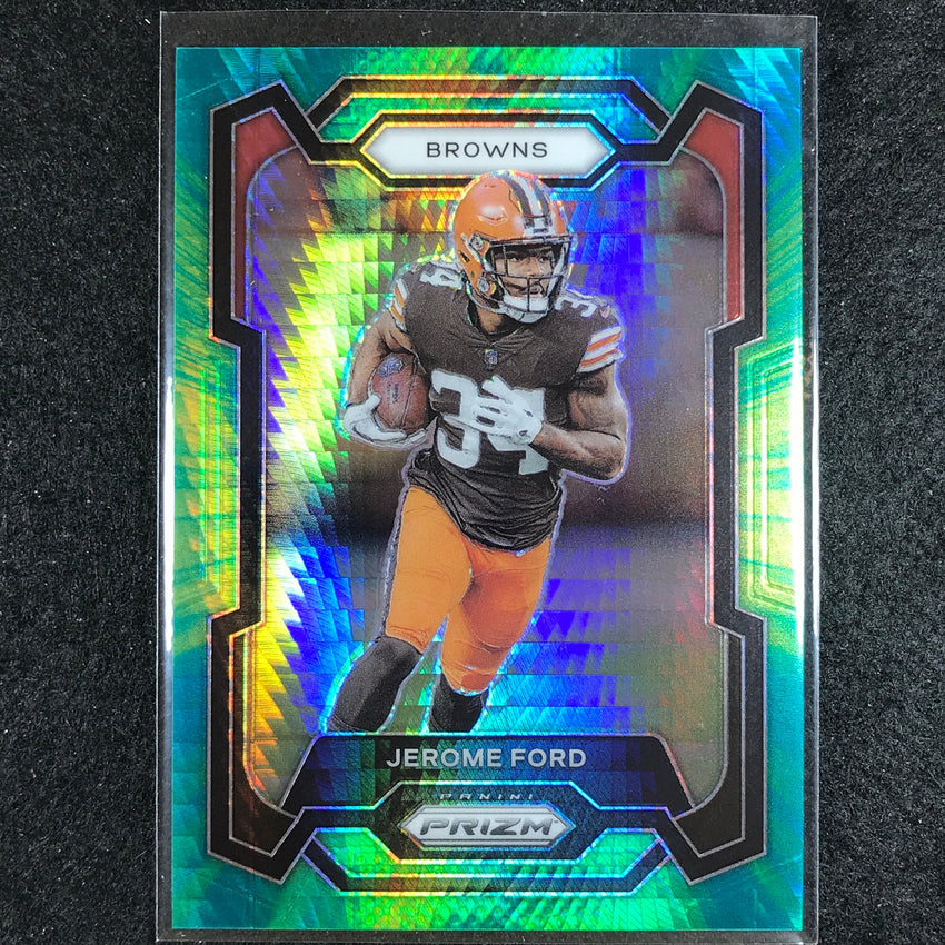2023 Prizm Football Jerome Ford Base Hyper 119/175