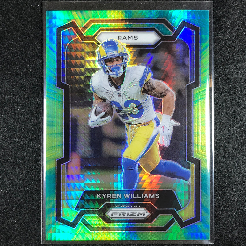 2023 Prizm Football Kyren Wililiams Base Hyper 26/175