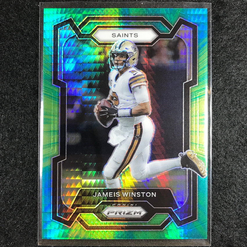2023 Prizm Football Jameis Winston Base Hyper 33/175