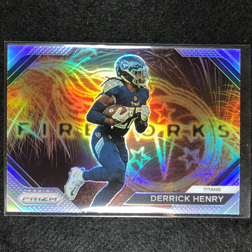 2023 Prizm Football DERRICK HENRY Fireworks Silver Prizm #11