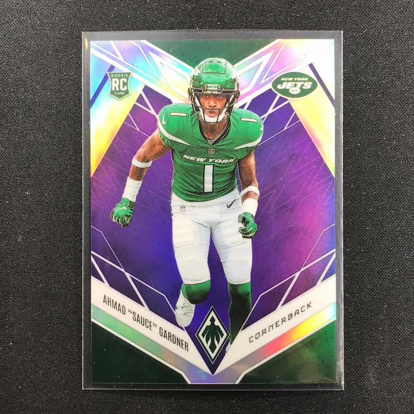 2022 Phoenix Ahmed Sauce Gardner Rookie Purple /125