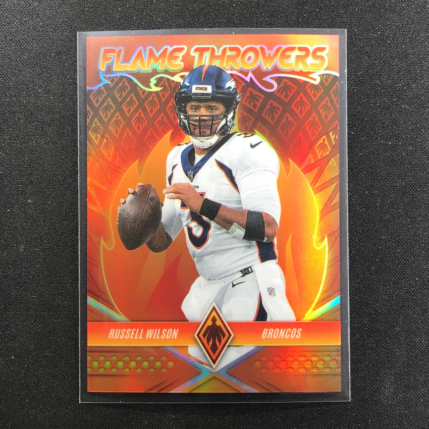 2022 Phoenix Russell Wilson Flame Throwers Orange 88/99