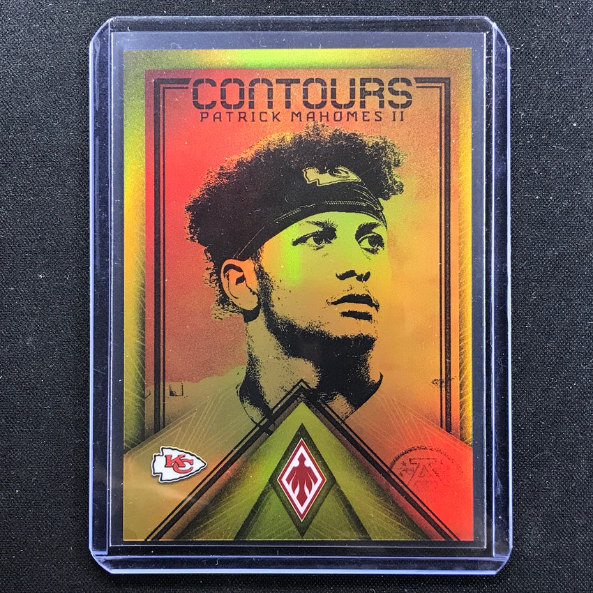 2022 Phoenix Patrick Mahomes Ii Contours Yellow 14/75