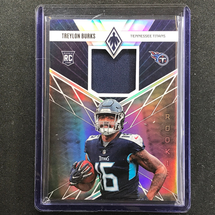 2022 Phoenix Treylon Burks Rookie Memorabilia Relic 133/149