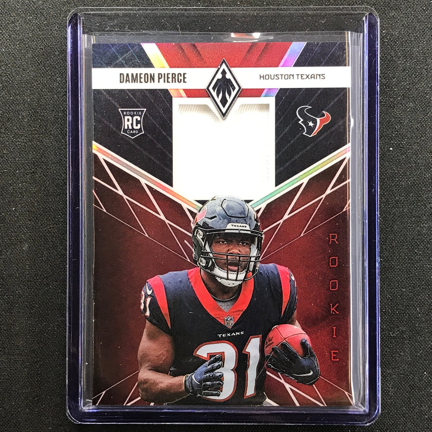 2022 Phoenix Dameon Pierce Rookie Memorabilia Relic Red 73/99