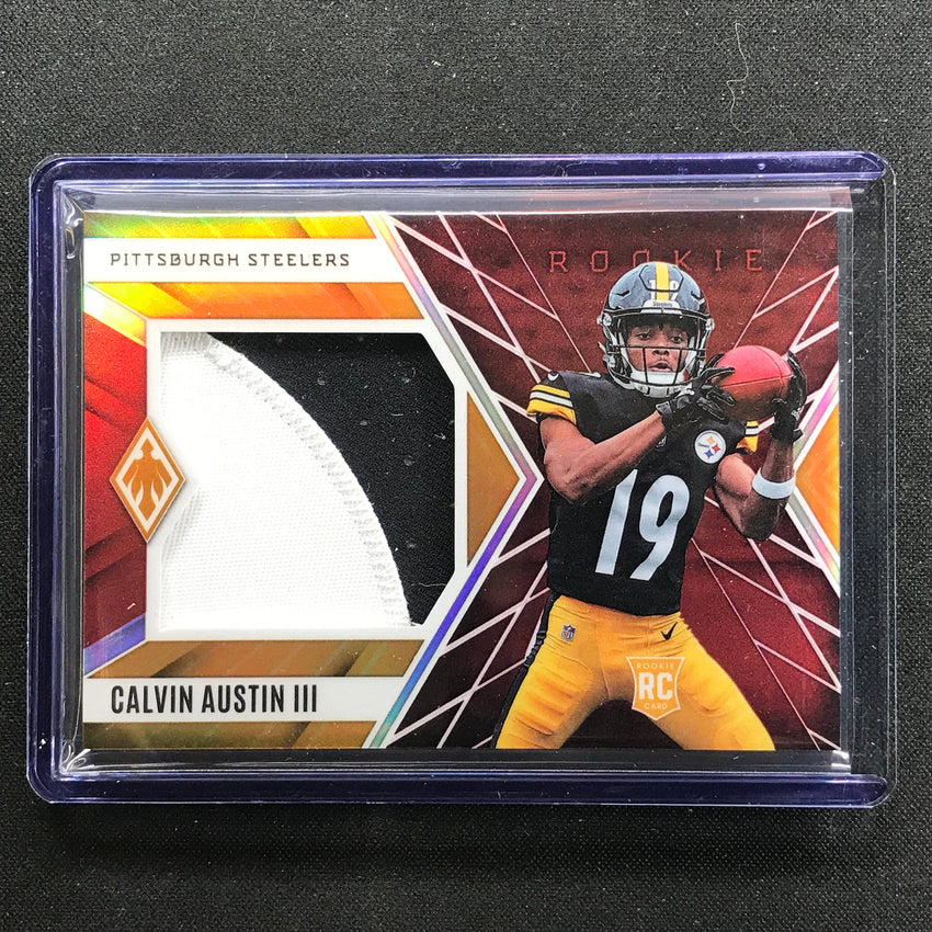 2022 Phoenix Calvin Austin Iii Rookie Jumbo Memorabilia Relic Patch Red 57/99