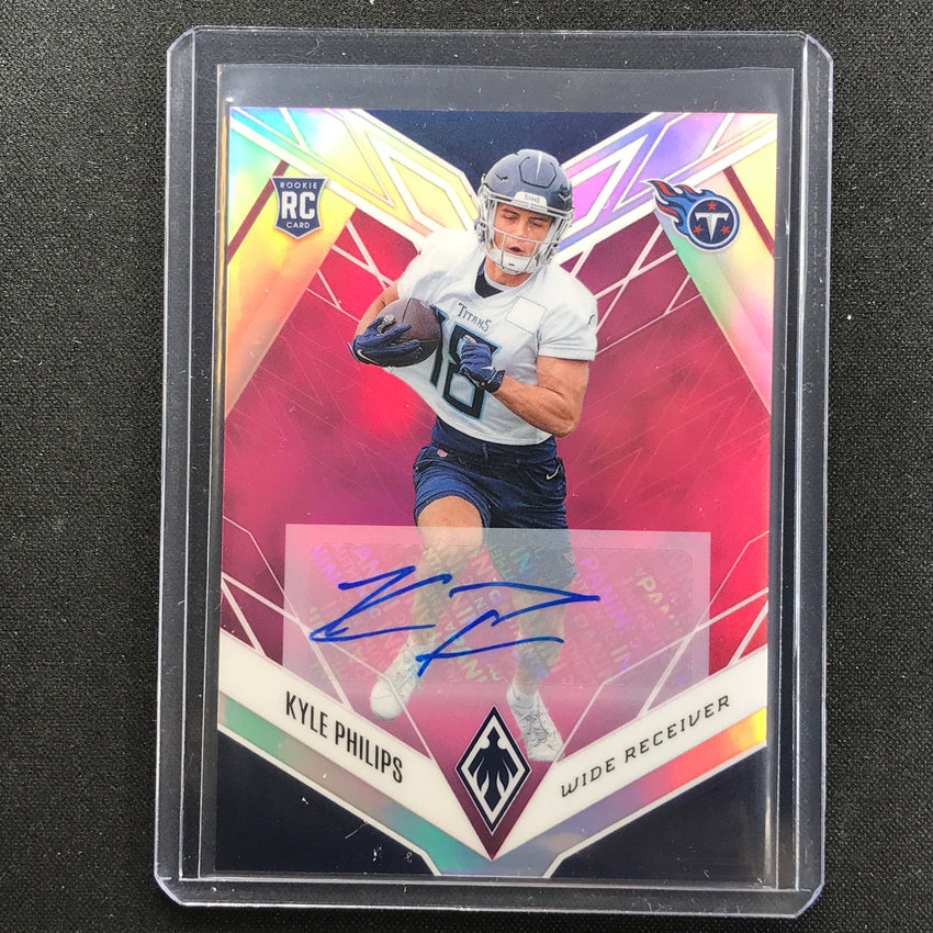 2022 Phoenix Kyle Philips Base Rookie Auto Pink 51/99
