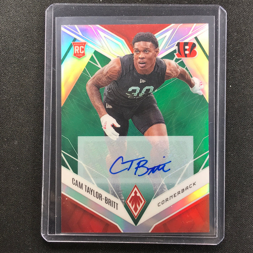 2022 Phoenix Cam Taylor-britt Base Rookie Auto Green 3/10