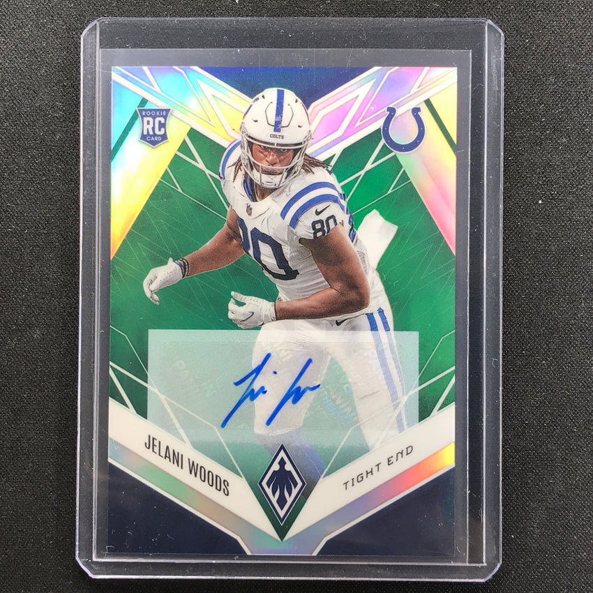 2022 Phoenix Jelani Woods Base Rookie Auto Green 3/10