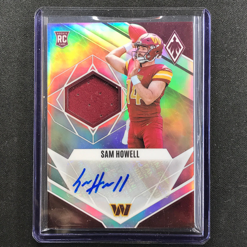 2022 Phoenix Sam Howell Rps Rookie Jersey Auto Silver Prizm 134/299