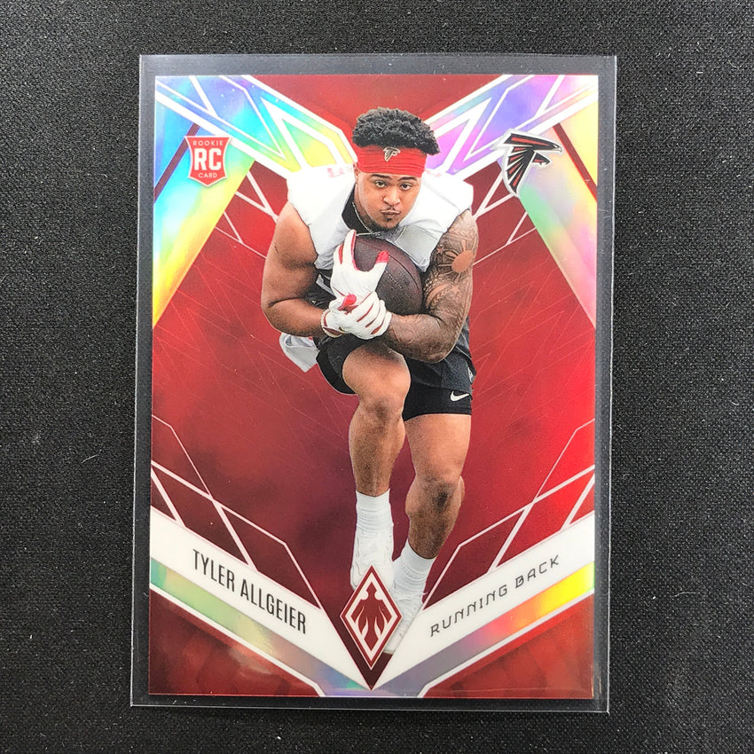 2022 Phoenix Tyler Allgeier Rookie Red /250
