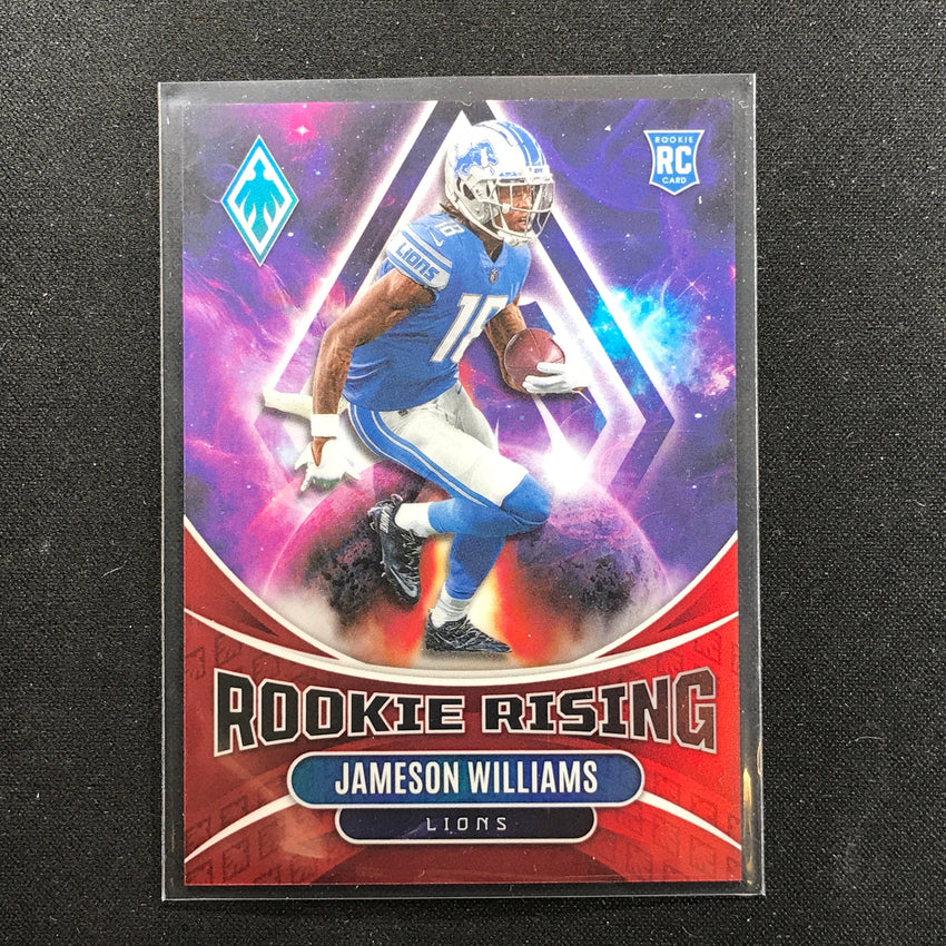 2022 Phoenix Jameson Williams Rookie Rising Red /199