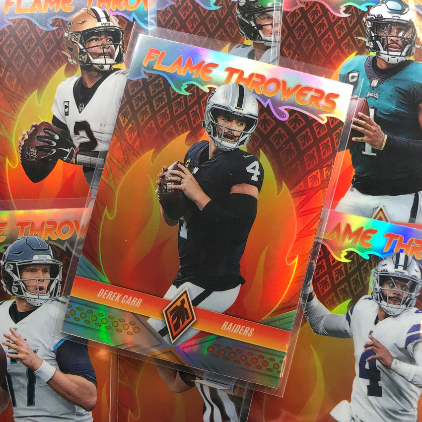 2022 Phoenix RUSSELL WILSON Flame Throwers Silver Prizm #19
