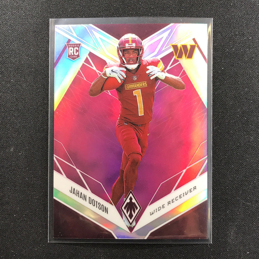 2022 Phoenix Jahan Dotson Rookie Pink /199